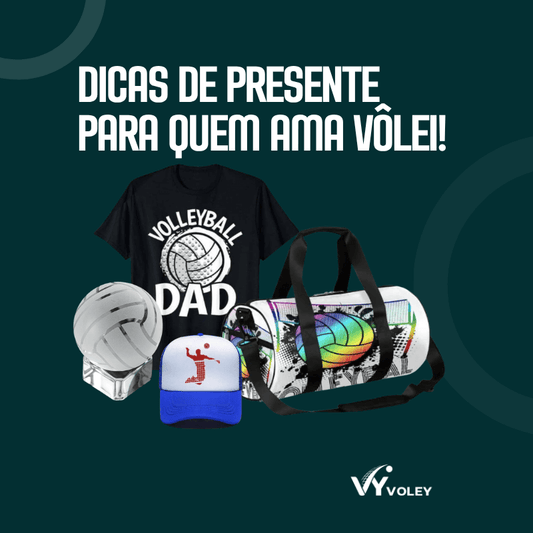 Dicas de presente para quem ama vôlei: sugestões para cada data comemorativa
