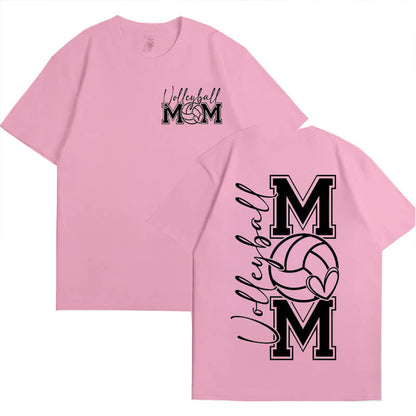 Camiseta Volleyball Mom Frente e Costas
