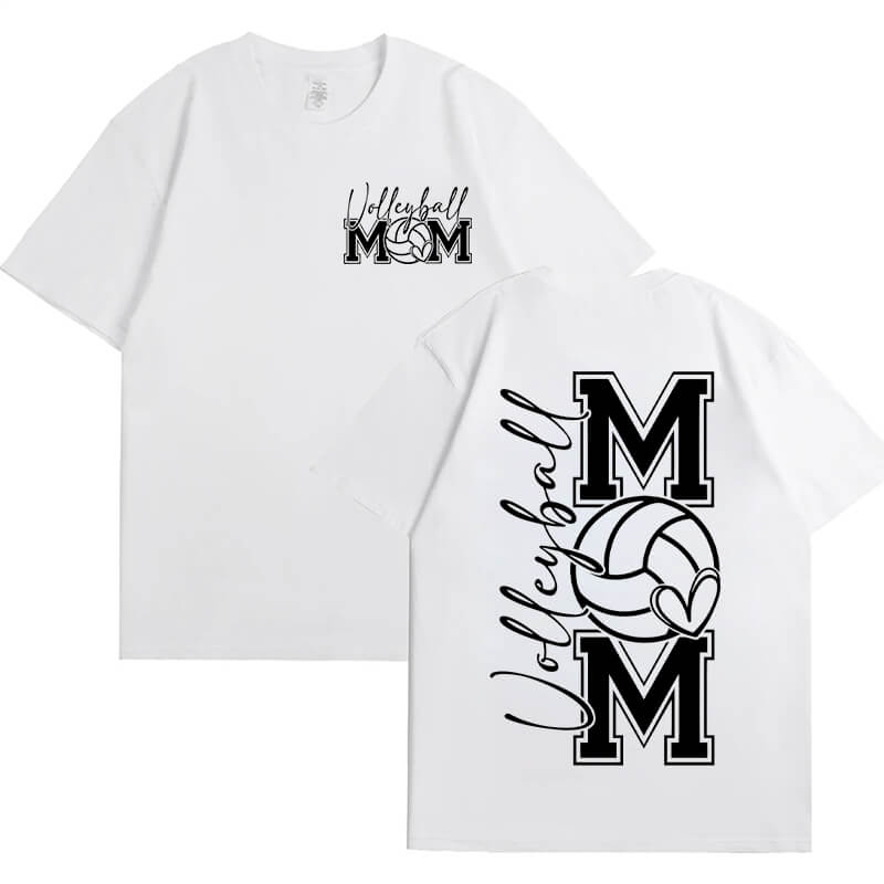 Camiseta Volleyball Mom Frente e Costas