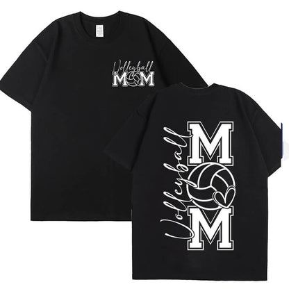Camiseta Volleyball Mom Frente e Costas
