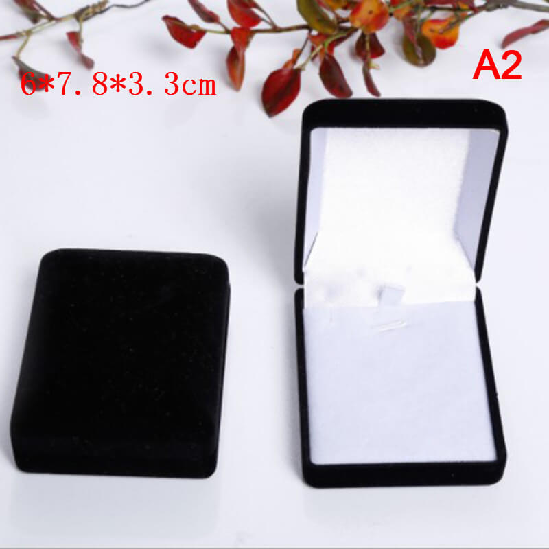 Caixa de Presente de Veludo para Colar