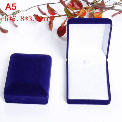 Caixa de Presente de Veludo para Colar