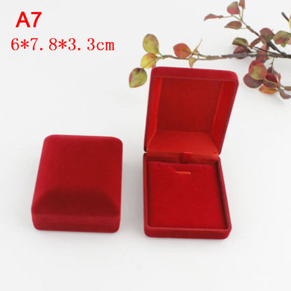 Caixa de Presente de Veludo para Colar