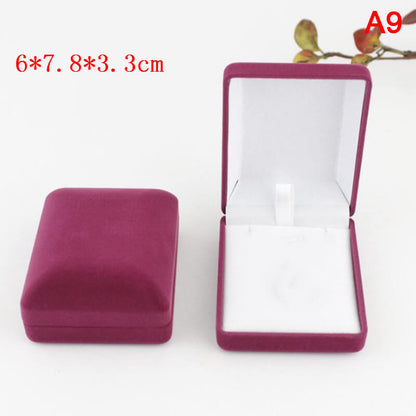 Caixa de Presente de Veludo para Colar