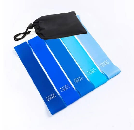 Bands de resistência + Bolsa de brinde