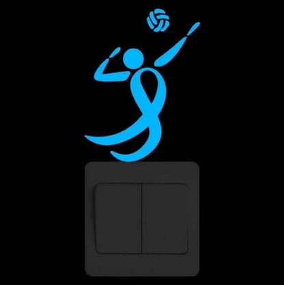 Adesivo Luminoso Vôlei