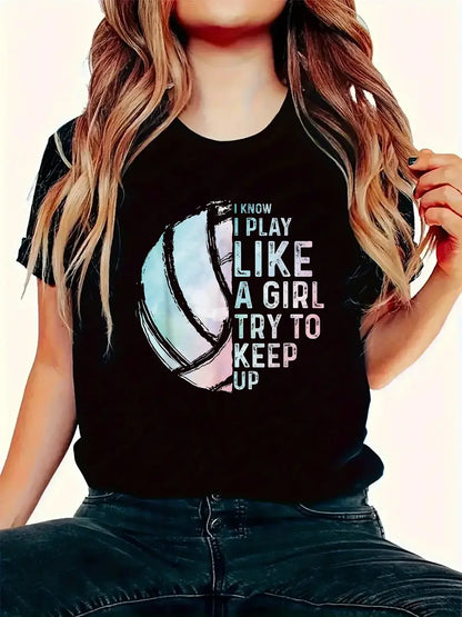Camiseta I Play Like a Girl
