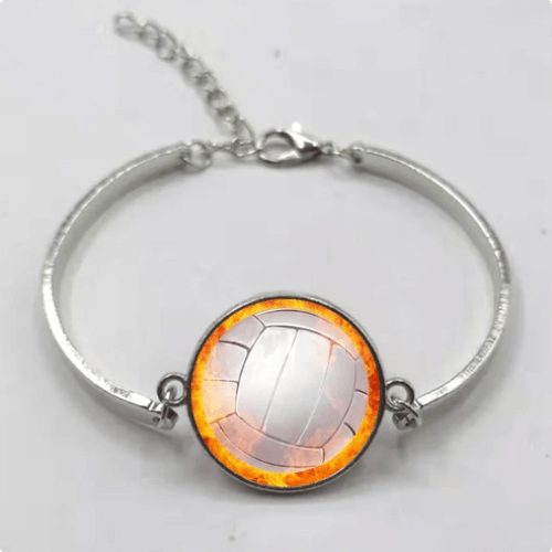 Pulseira Clean Ajustável - Bola de Vôlei