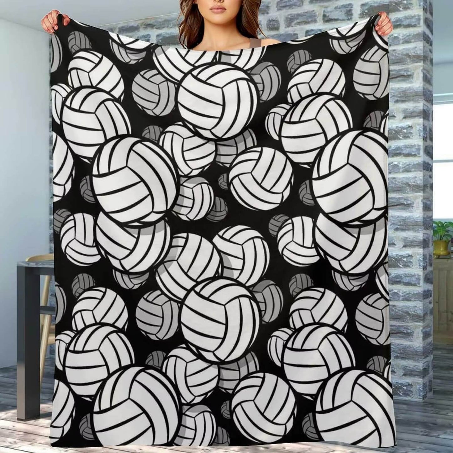 Cobertor Bolas de Vôlei
