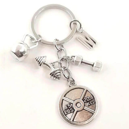 Chaveiro Musculação + Letra