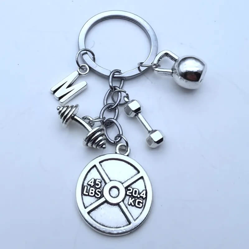 Chaveiro Musculação + Letra