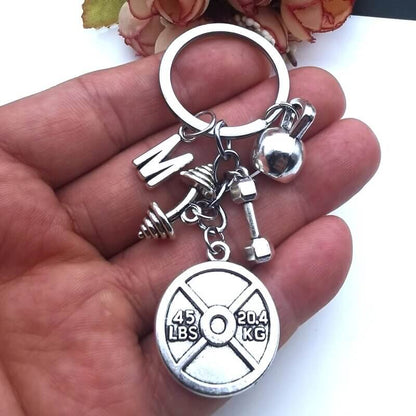 Chaveiro Musculação + Letra