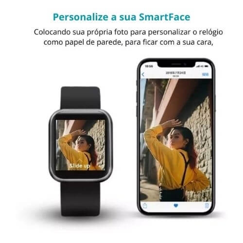 Smartwatch + Fone de Ouvido