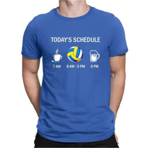 Camiseta Today's Schedule