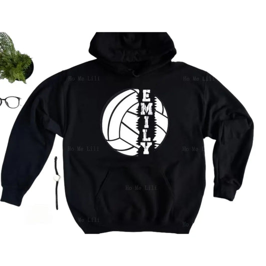 Agasalho com Capuz Nome na Bola