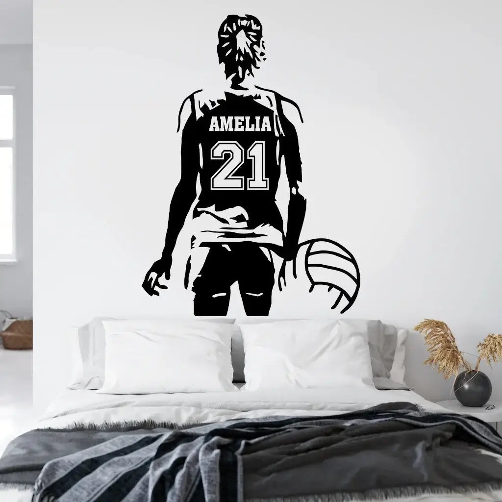 Adesivo Personalizado Jogadora