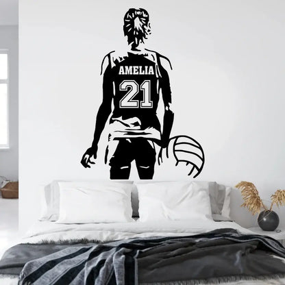 Adesivo Personalizado Jogadora